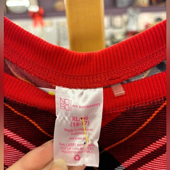 NB Ladies XL Red Plaid Top - Picture 1 of 3